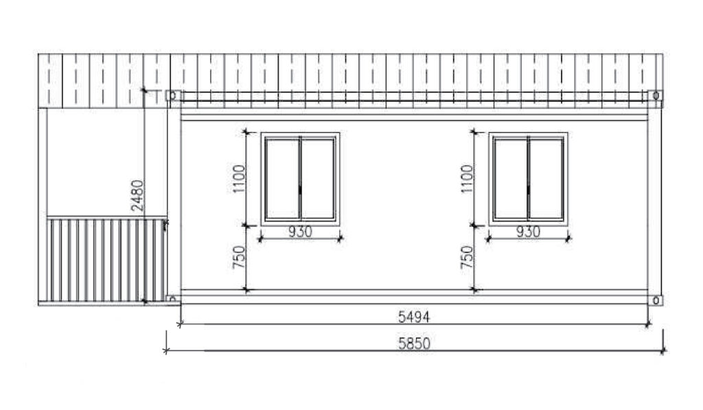 side 2 deluxe tiny home design floor plan